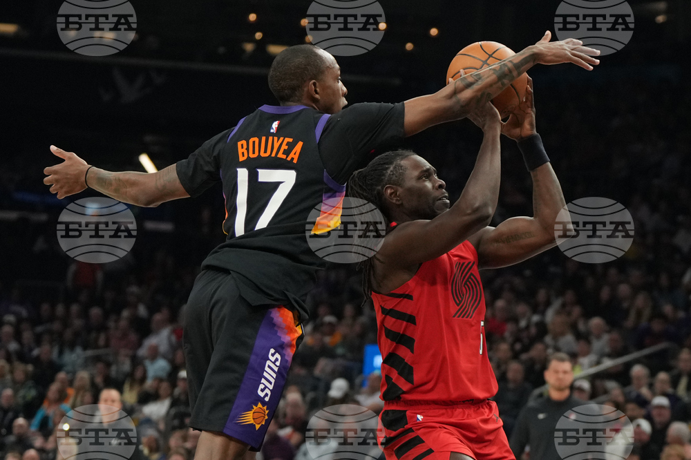 Trail Blazers Suns Basketball