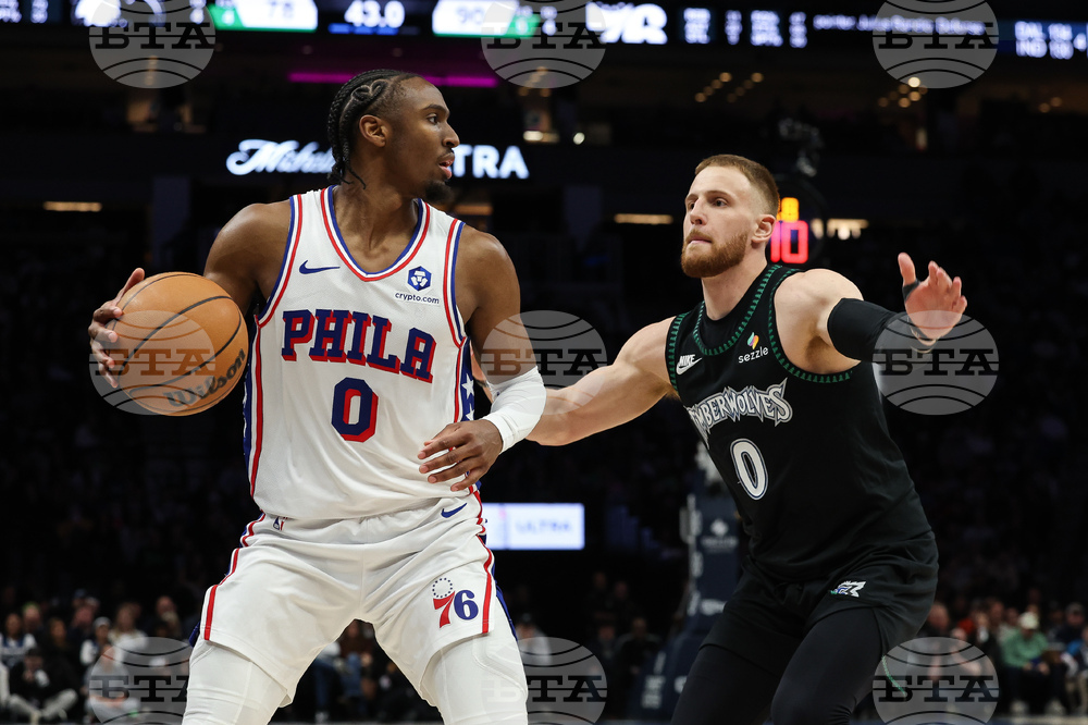 76ers Timberwolves Basketball