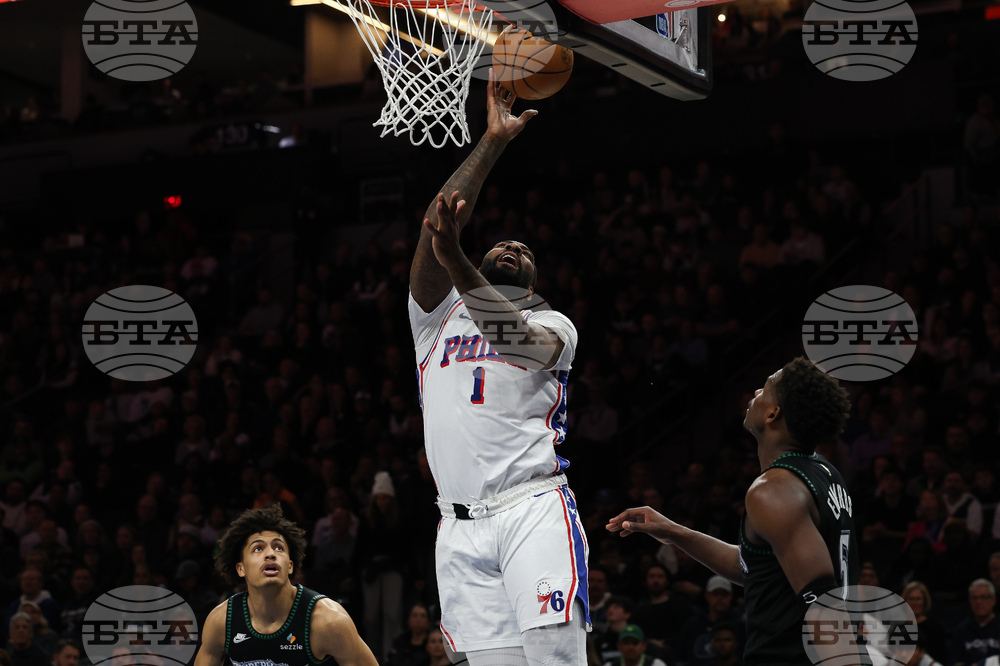 76ers Timberwolves Basketball