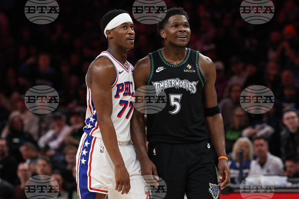 76ers Timberwolves Basketball