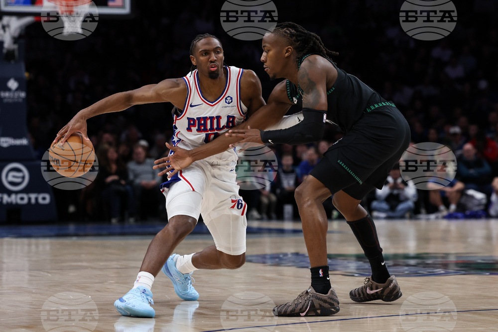 76ers Timberwolves Basketball