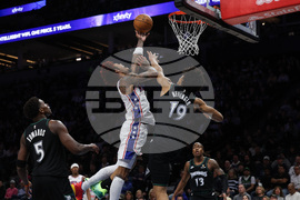 76ers Timberwolves Basketball