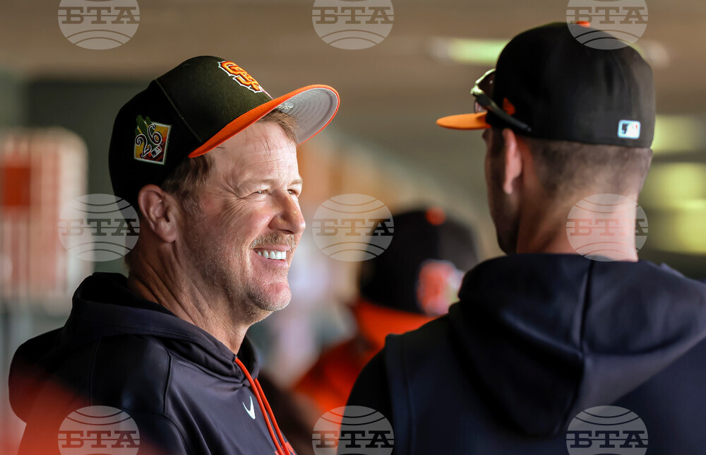 Cubs Giants Spring Baseball