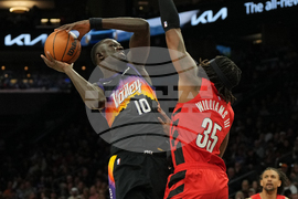 Trail Blazers Suns Basketball