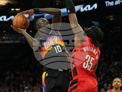 Trail Blazers Suns Basketball