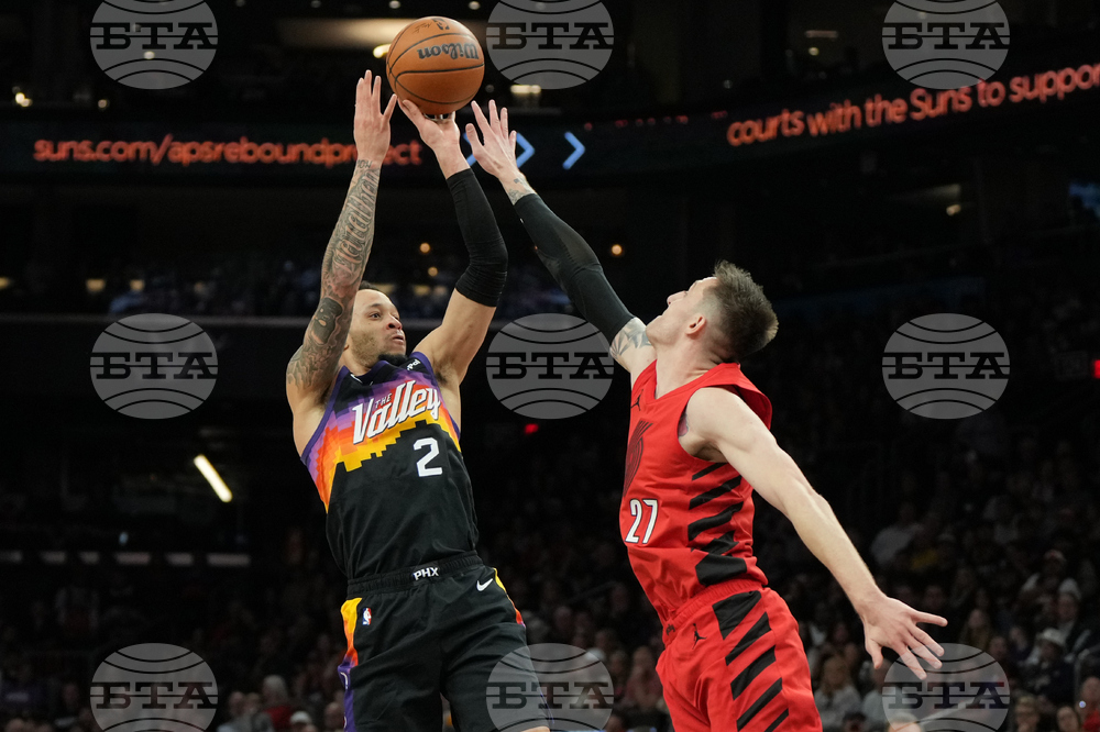 Trail Blazers Suns Basketball