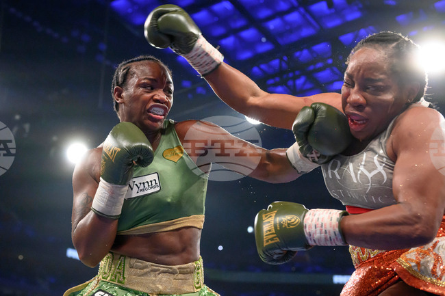 APTOPIX Shields Crews-Dezurn Boxing