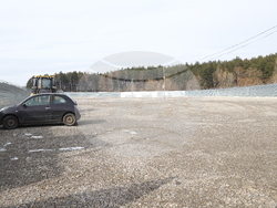 Красна поляна - облагороден паркинг - СДВР