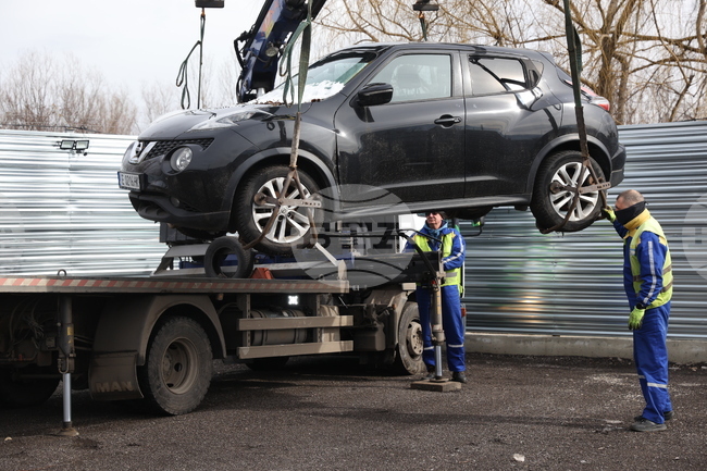 Красна поляна - облагороден паркинг - СДВР