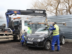 Красна поляна - облагороден паркинг - СДВР