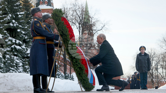 Владимир Путин подчерта в обръщението си по повод военен празник значението, което ядрените сили имат за сигурността на Русия