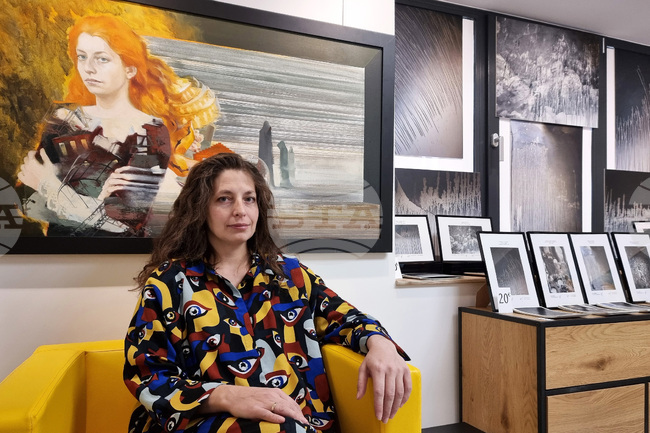 Важно е, когато нещастието се превръща в изкуство и надежда, каза художничката Огняна Серафимова