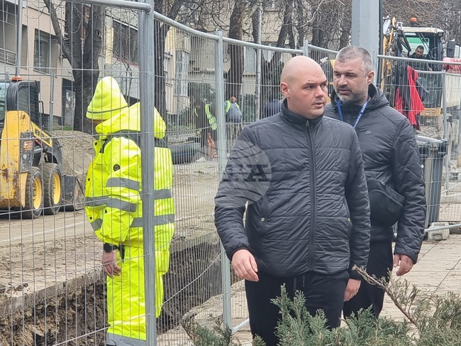 Плевен - подмяна на водопровод - брифинг