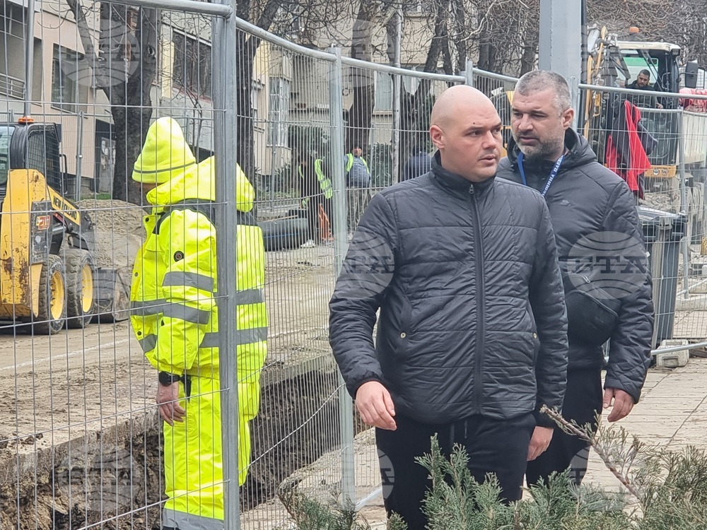 Плевен - подмяна на водопровод - брифинг