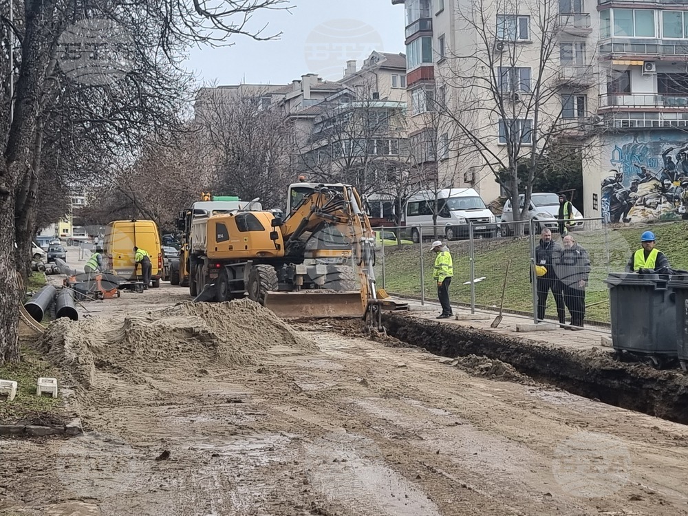 Плевен - подмяна на водопровод - брифинг