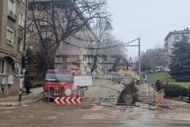 Плевен - подмяна на водопровод - брифинг