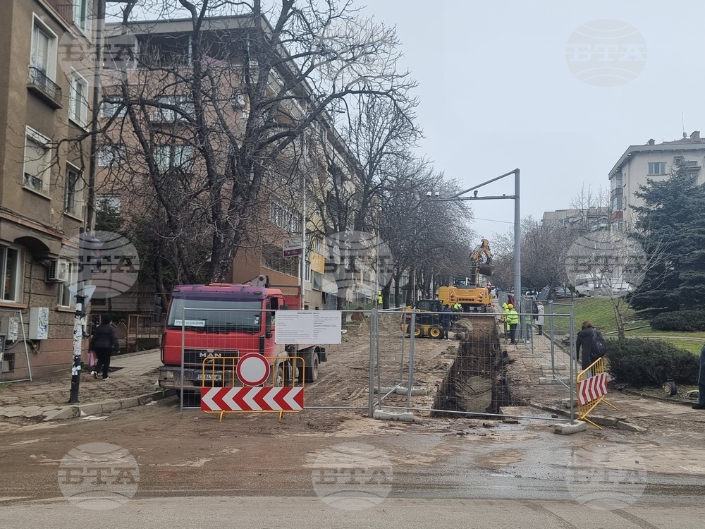 Плевен - подмяна на водопровод - брифинг