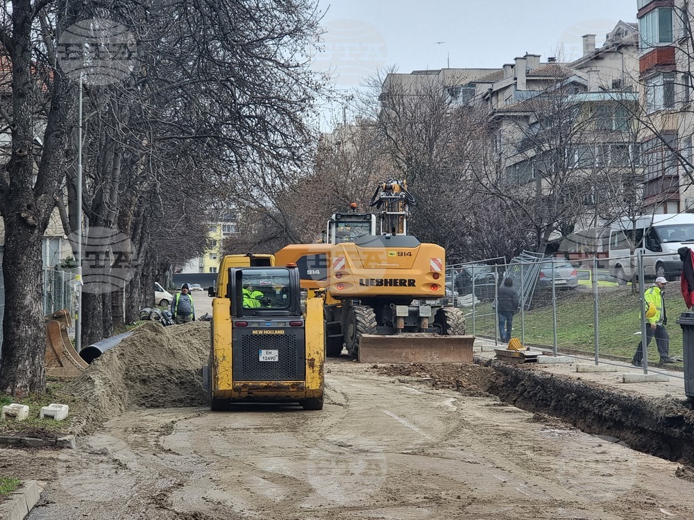 Плевен - подмяна на водопровод - брифинг
