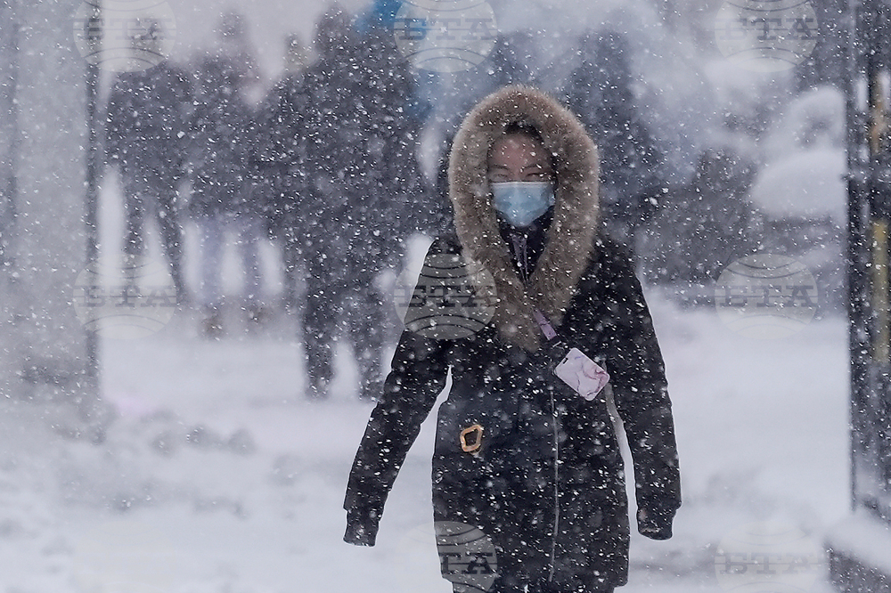 APTOPIX Winter Weather New York