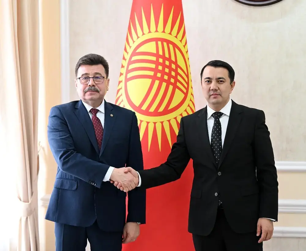 КАБАР: Председателят на парламента на Киргизстан се срещна с руския посланик в страната