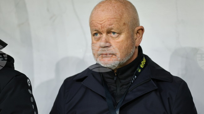 "Не сме подценили мача, изпитвахме затруднения да стигнем стандарта си", призна старши треньорът на Лудогорец Пер-Матиас Хьогмо