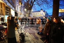 Национален студентски дом - театрално студио "Студентина" - протест
