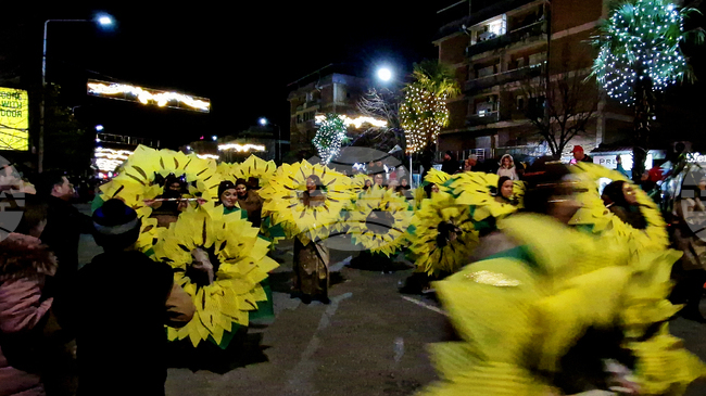 Над 1000 участници от пет държави дефилираха по улиците на Струмица в карнавални костюми