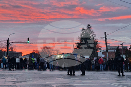 Протест срещу неспазването на правилата за движение по пътищата
