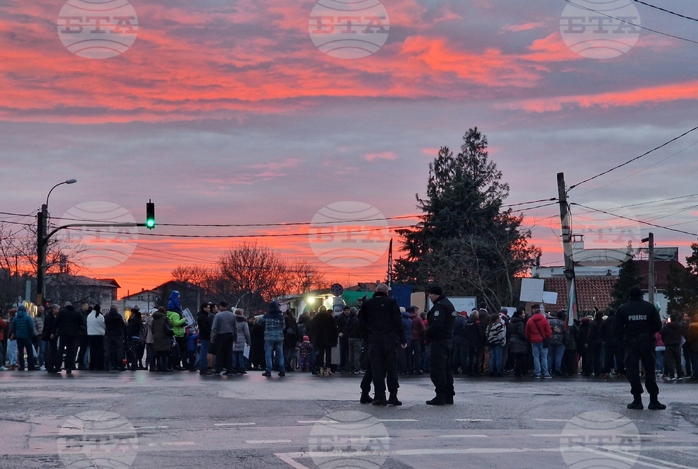 Протест срещу неспазването на правилата за движение по пътищата