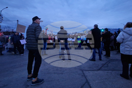 Протест срещу неспазването на правилата за движение по пътищата