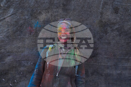 APTOPIX Greece Flour War