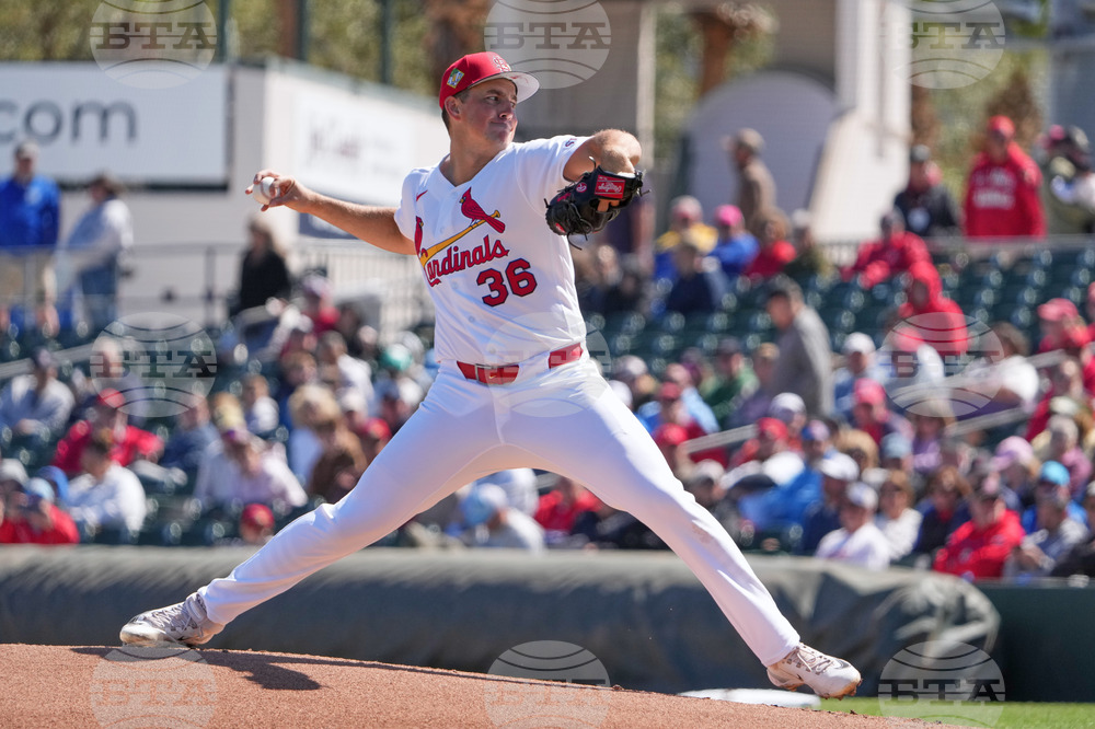 Marlins Cardinals Spring Baseball