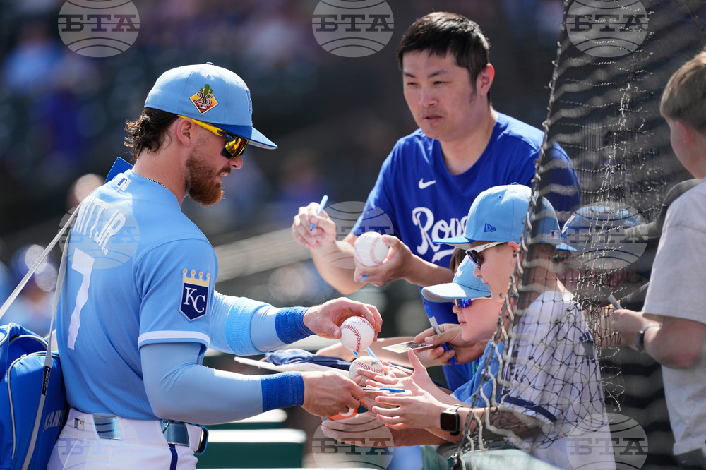Cubs Royals Spring Baseball