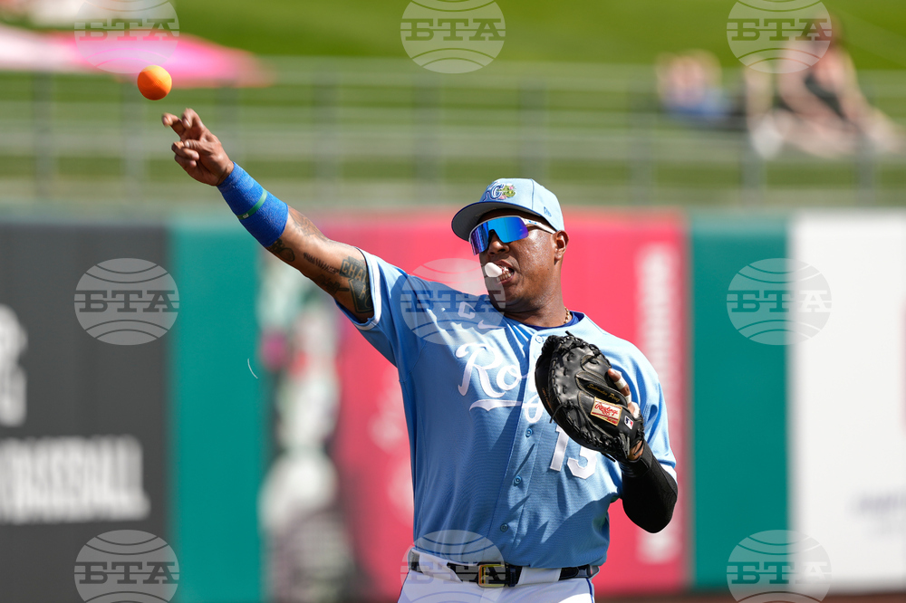 Cubs Royals Spring Baseball