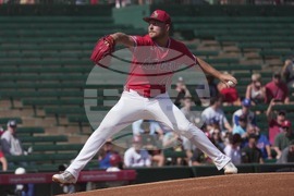 Rangers Angels Spring Baseball