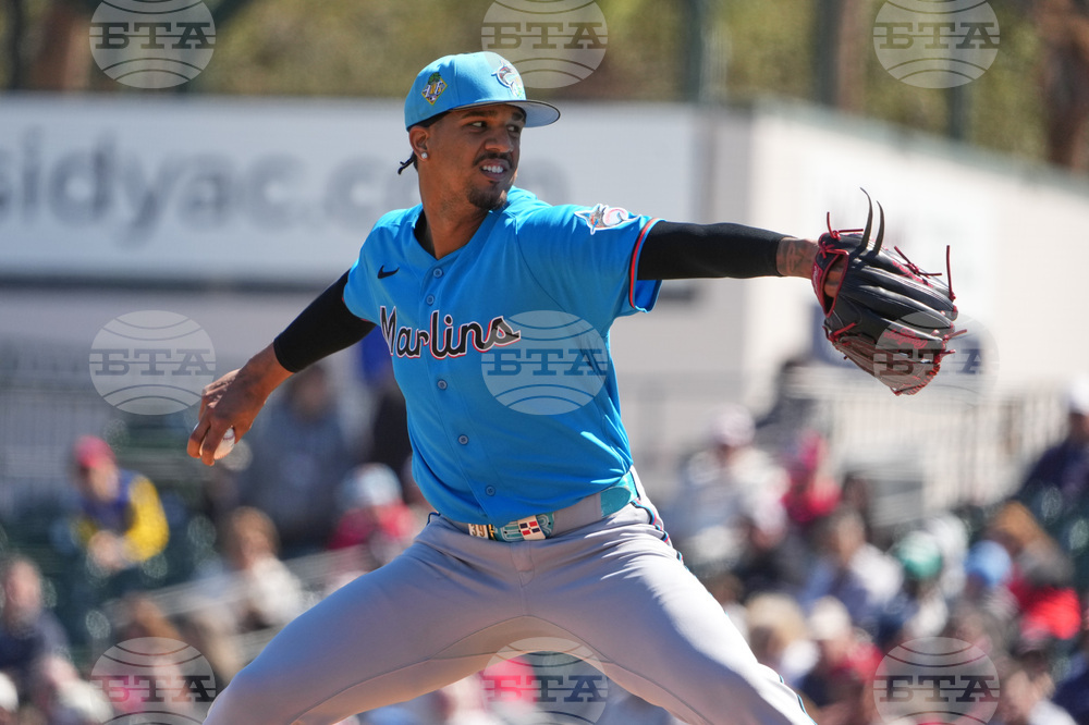 Marlins Cardinals Spring Baseball