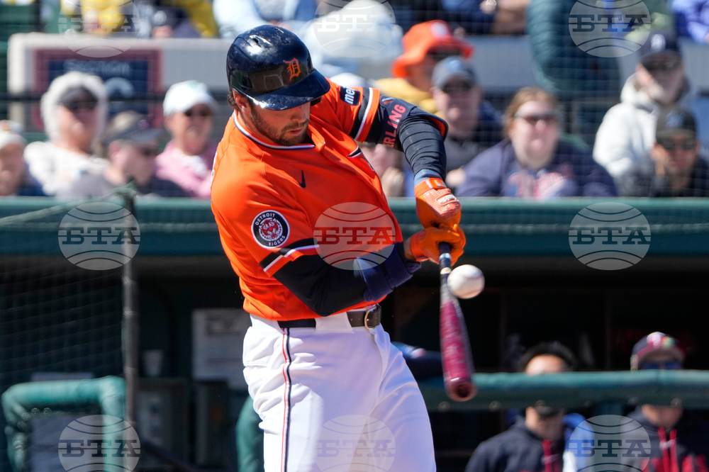 Twins Tigers Spring Baseball