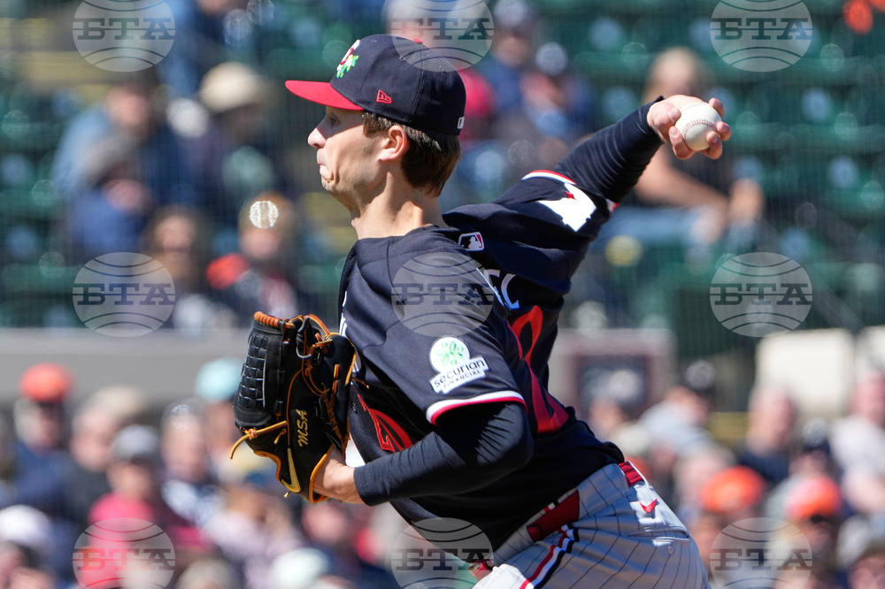 Twins Tigers Spring Baseball