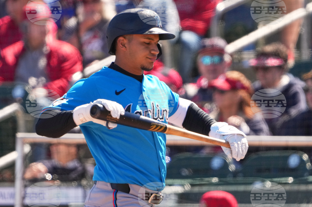 Marlins Cardinals Spring Baseball