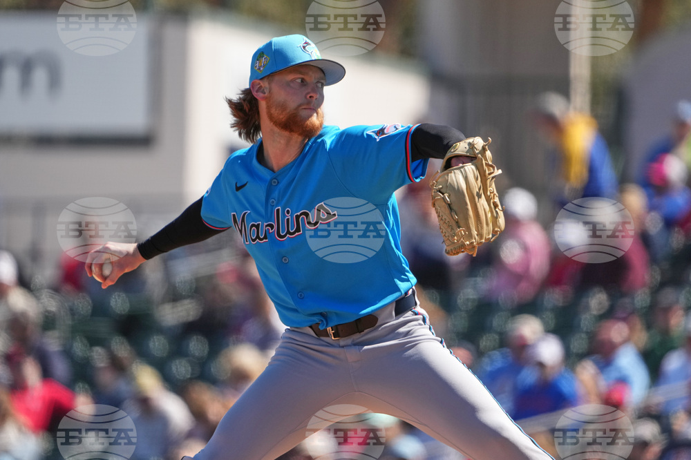 Marlins Cardinals Spring Baseball