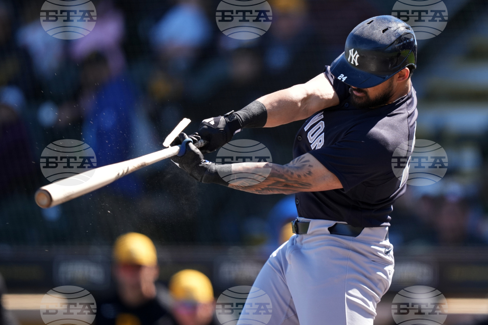 Yankees Pirates Spring Baseball