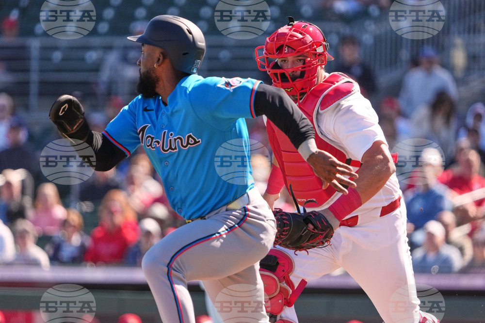 Marlins Cardinals Spring Baseball