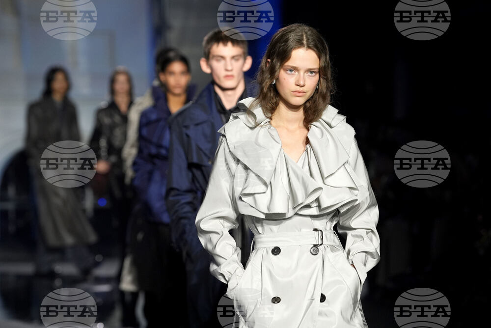 Britain London Fashion Week Burberry