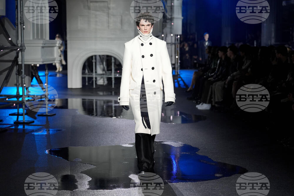 Britain London Fashion Week Burberry