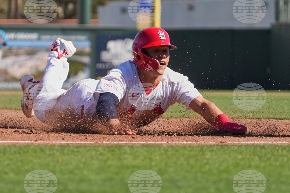 Marlins Cardinals Spring Baseball