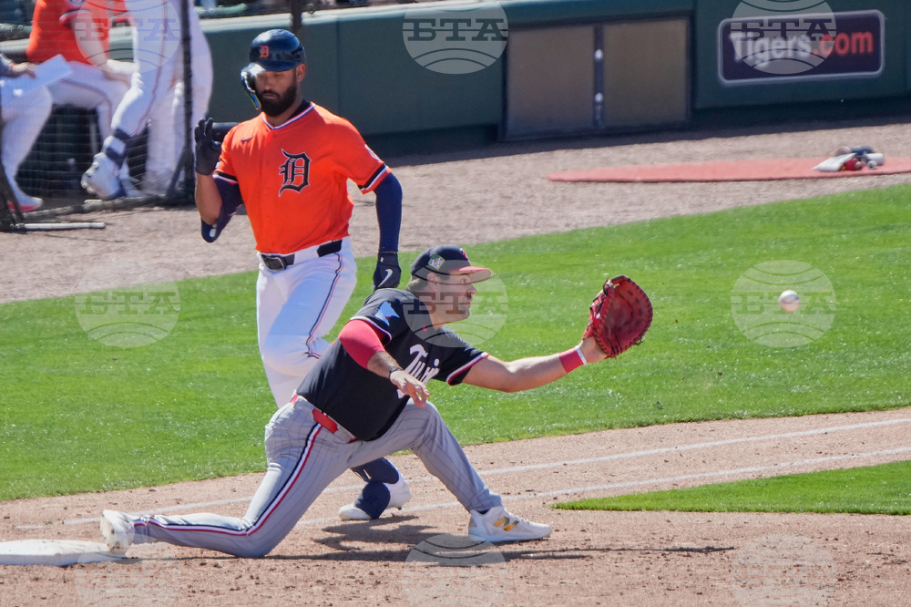 Twins Tigers Spring Baseball