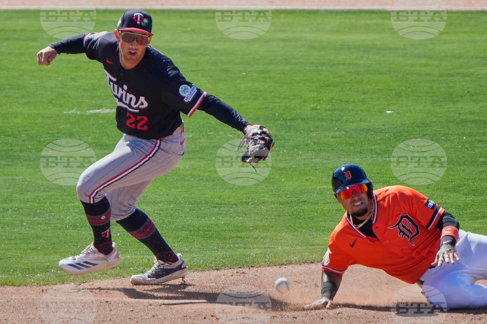 Twins Tigers Spring Baseball