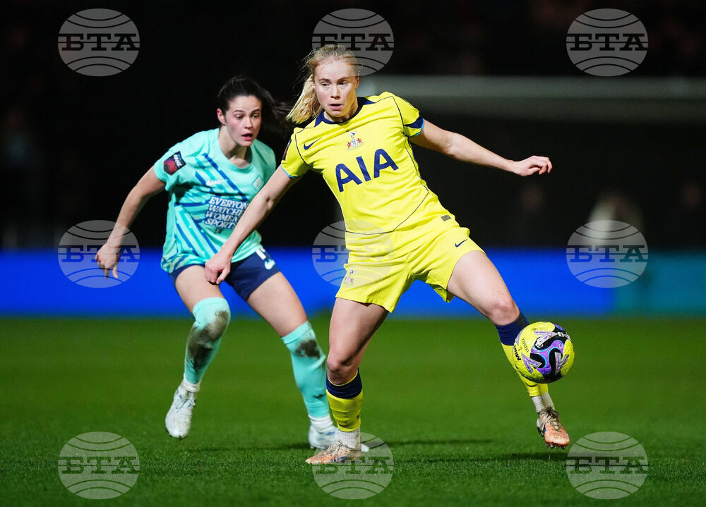Britain Women's FA Cup Soccer