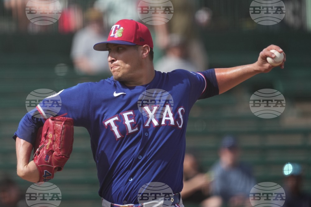Rangers Angels Spring Baseball