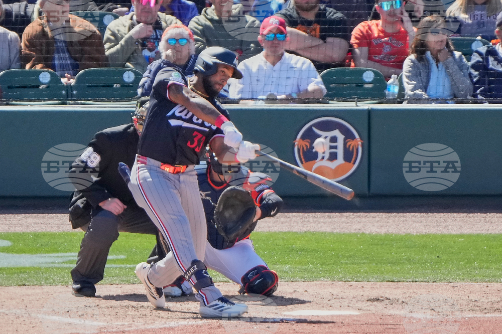 Twins Tigers Spring Baseball